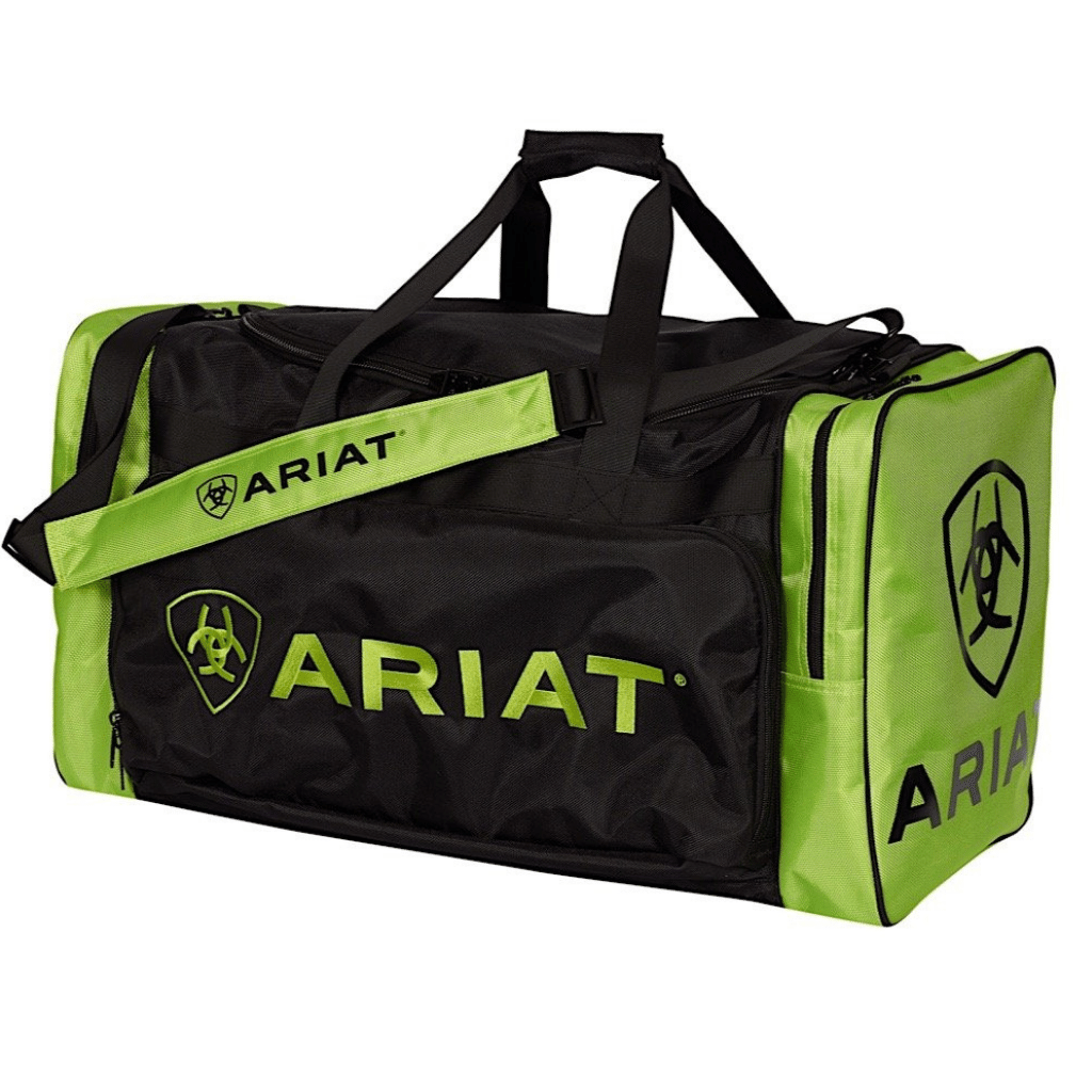 Ariat Junior Gear Bag - Black/Lime Green