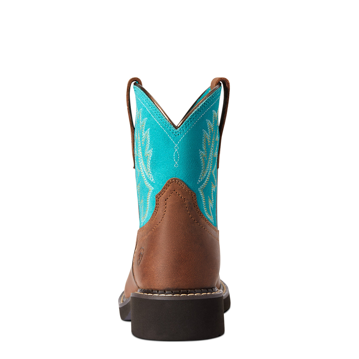 Ariat Kids Fatbaby Heritage - Distressed Brown/Turquoise