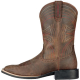 Ariat Mens Sport Wide Square Toe - Distressed Brown