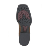 Ariat Mens Heritage Roper Wide Square Toe - Distressed Brown