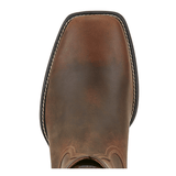Ariat Mens Heritage Roper Wide Square Toe - Distressed Brown