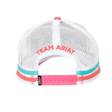 Ariat Patriot Trucker Cap - Raspberry