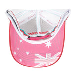 Ariat Patriot Trucker Cap - Raspberry