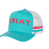 Ariat Patriot Trucker Cap - Ceramic Turquoise