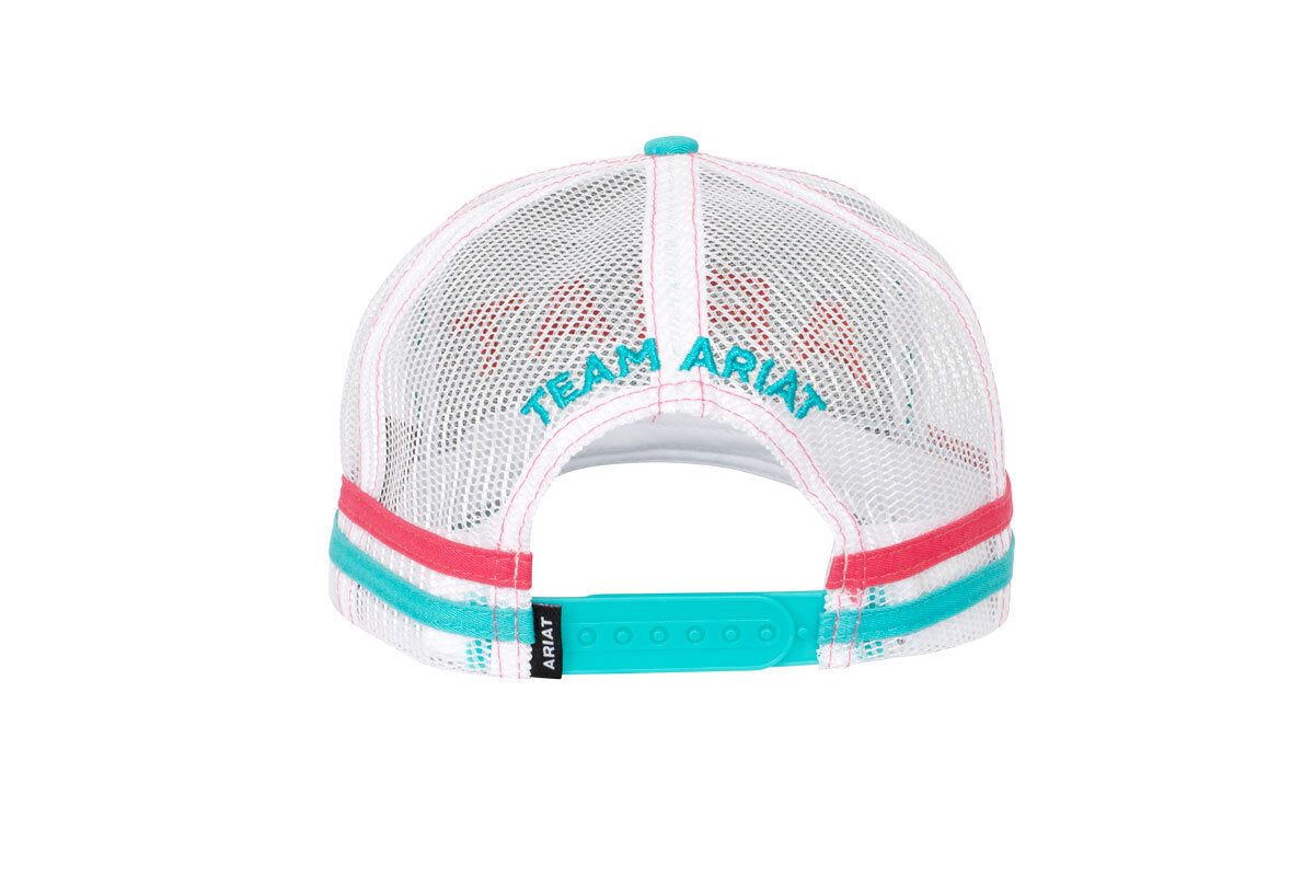 Ariat Patriot Trucker Cap - Ceramic Turquoise