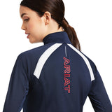 Ariat Womens Sunstopper 2.0 1/4 Zip Baselayer -Team