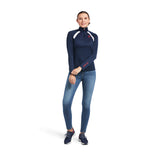 Ariat Womens Sunstopper 2.0 1/4 Zip Baselayer -Team