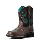 Ariat Womens Fatbaby Heritage - Dapper Royal/Chocolate Fudge