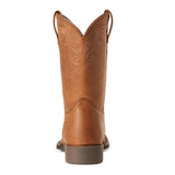 Ariat Womens Heritage Roper Wide Square Toe - Distressed Brown