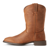 Ariat Womens Heritage Roper Wide Square Toe - Distressed Brown