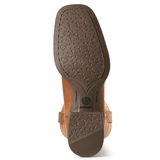 Ariat Womens Heritage Roper Wide Square Toe - Distressed Brown