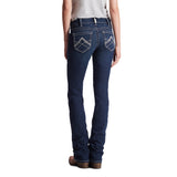Ariat Womens REAL Straight Leg Jeans - Icon Ocean