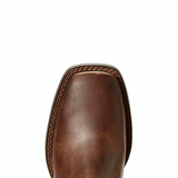 Ariat Kids Hertiage Roper Wide Square Toe - Distressed Brown