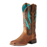Ariat Womens Venttek Ultra - Distressed Brown/Silly Brown