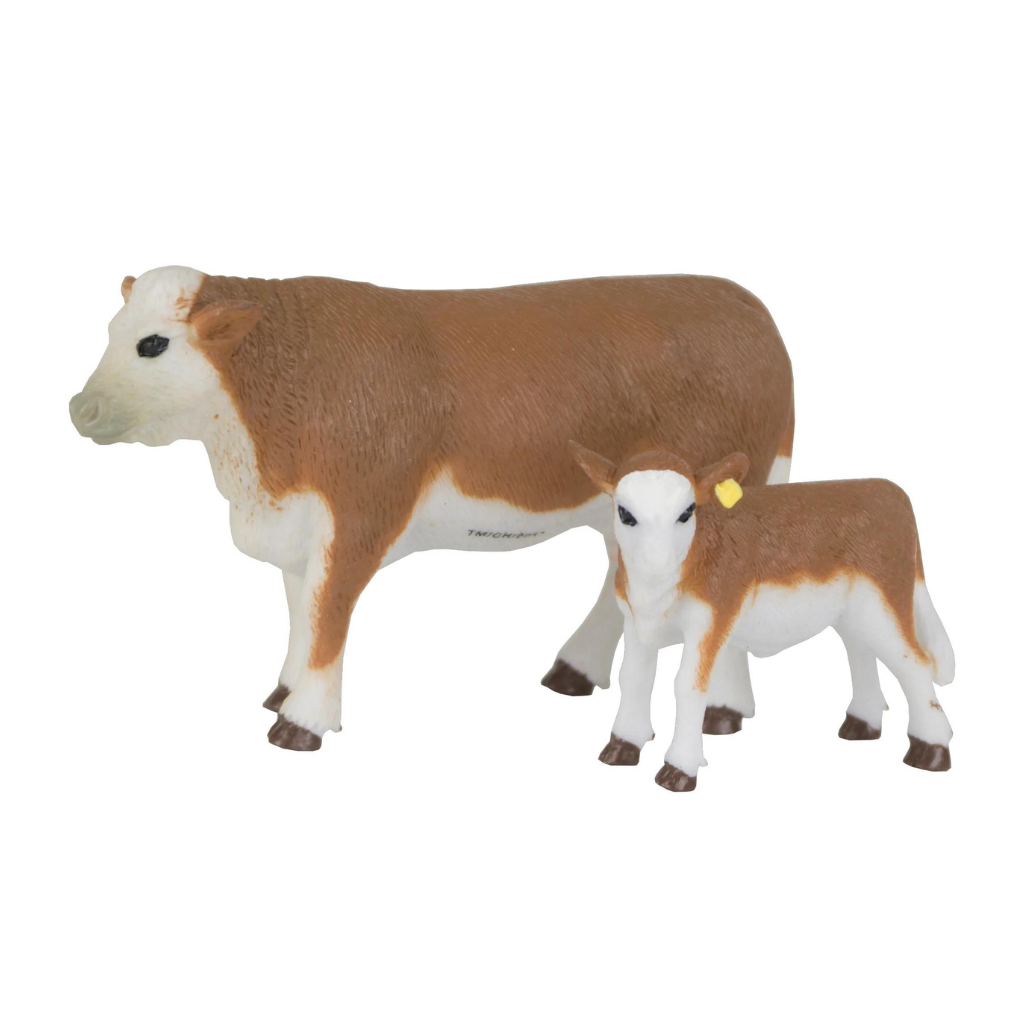 Big Country Toy Hereford Cow And Calf