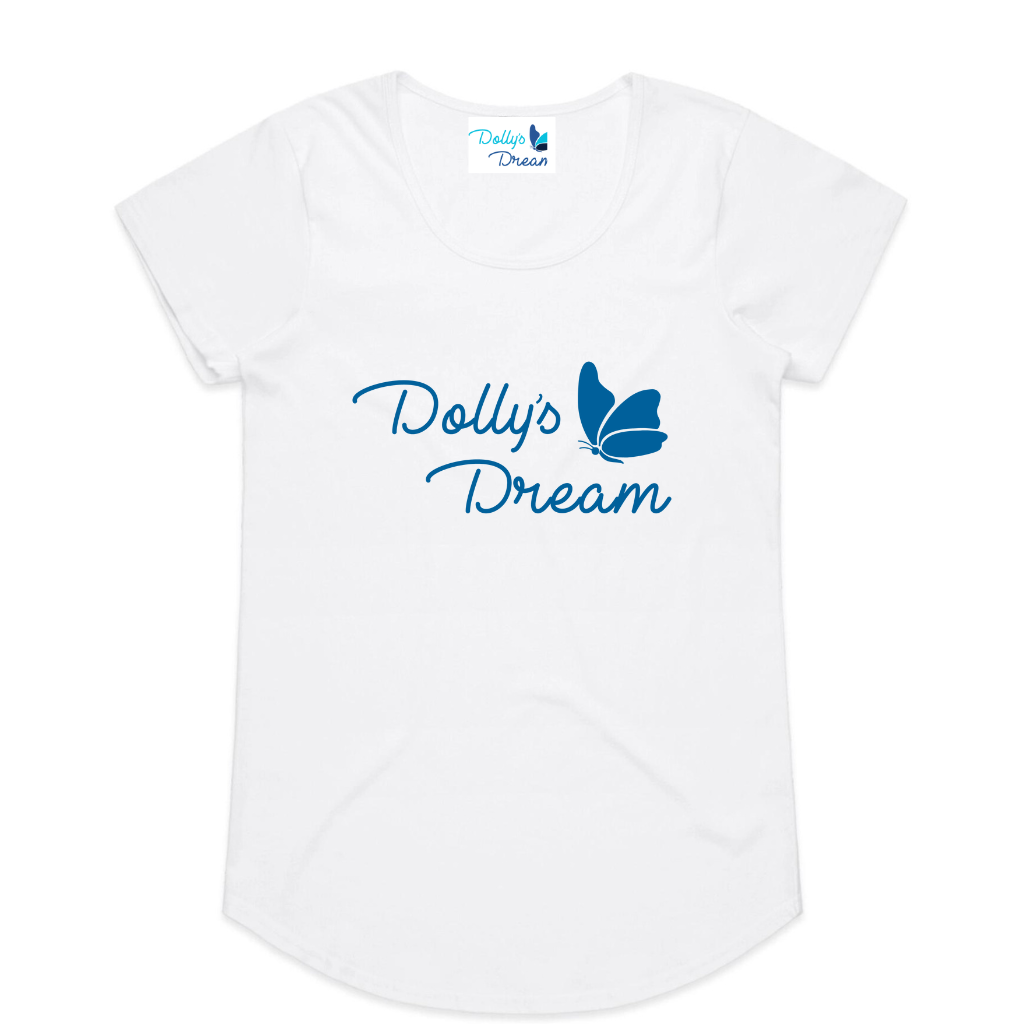Dollys Dream Womens Tee White