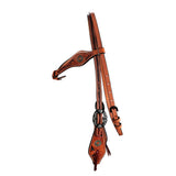 Fort Worth Iroquoise Knotted headstoall