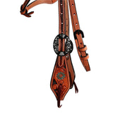 Fort Worth Iroquoise Knotted headstoall