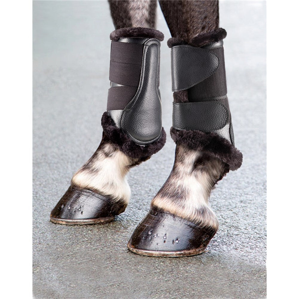 Fleece shop horse boots