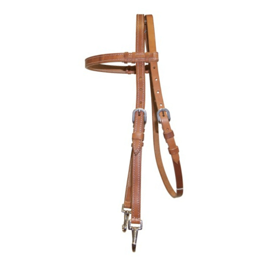Fort Worth Headstall harness w/snap Bit ends