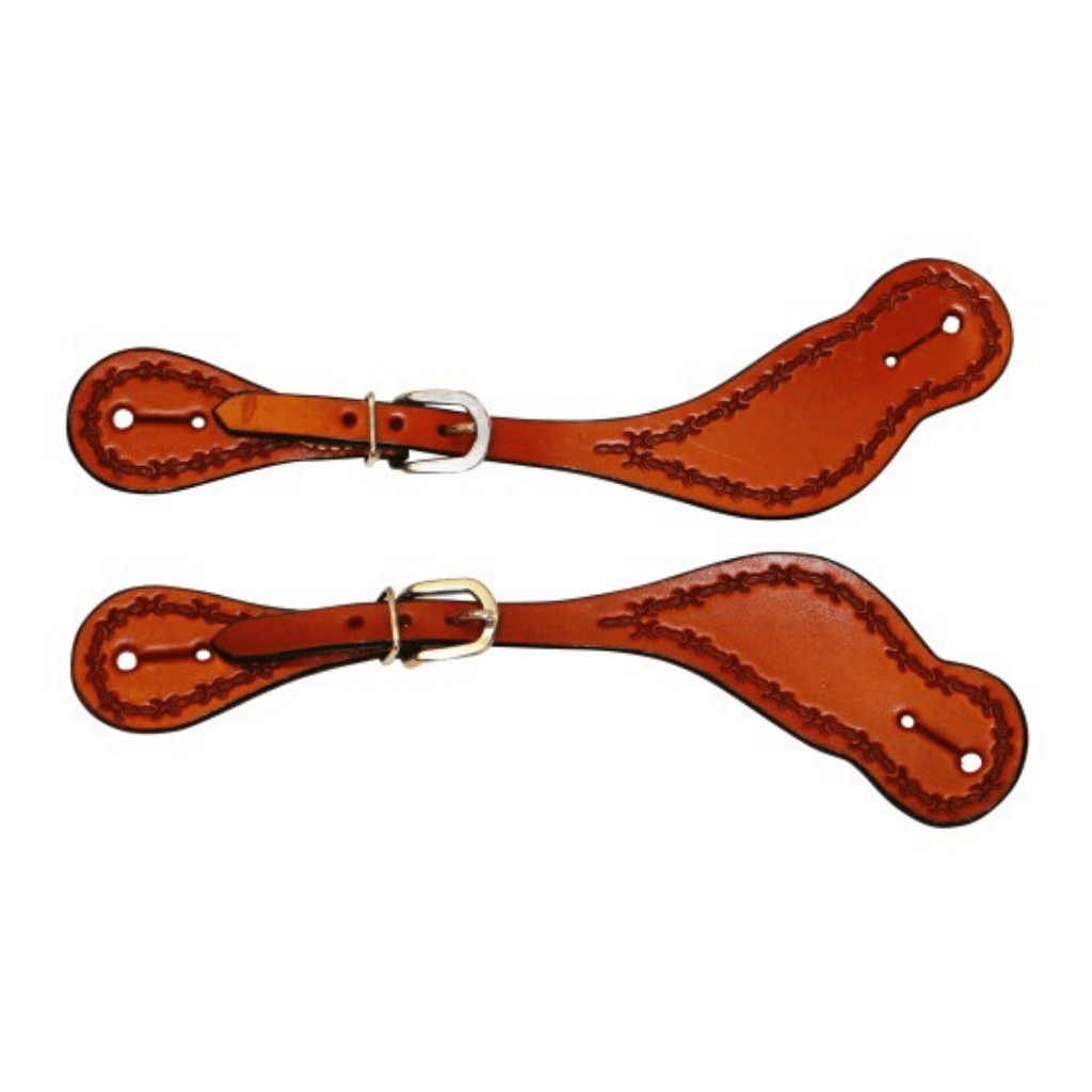 Fort Worth Barbed Wire Series Shaped Spur Straps Ladies