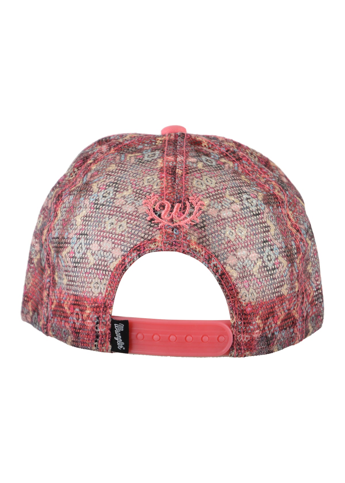 Wrangler Holly Square Front Trucker Cap - Coral