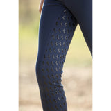 Huntington Pull On Full Seat Gel stretch breeches Navy/Pink