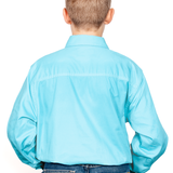 Just Country Boys Lachlan Workshirt - Duck Egg Blue