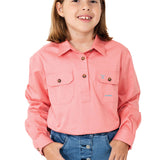 Just Country Girls Kenzie Workshirt - Blush