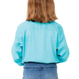 Just Country Girls Kenzie Workshirt - Duck Egg Blue