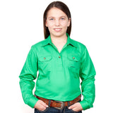 Just Country Girls Kenzie Workshirt - Ivy