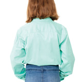 Just Country Girls Kenzie Workshirt - Spearmint