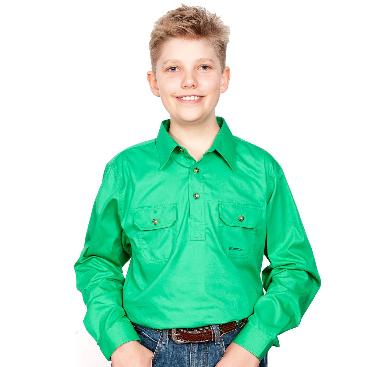 Just Country Boys Lachlan Workshirt - Ivy