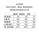 Just Country Boys Lachlan Workshirt - Sky