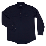 Just Country Mens Cameron Workshirt - Navy