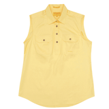 Just Country Womens Kerry Sleeveless Workshirt - Butter