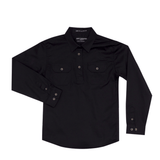 Just Country Girls Kenzie Workshirt - Black