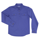 Just Country Girls Kenzie Workshirt - Blue
