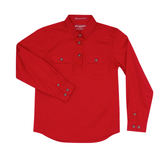 Just Country Girls Kenzie Workshirt - Chilli