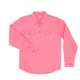 Just Country Girls Kenzie Workshirt - Rose