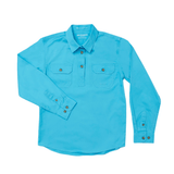Just Country Girls Kenzie Workshirt - Sky