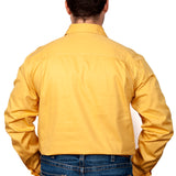 Just Country Mens Cameron Workshirt - Mustard