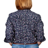 Just Country Womens Abbey Full Button Print Shirt - Navy/Star Flowers