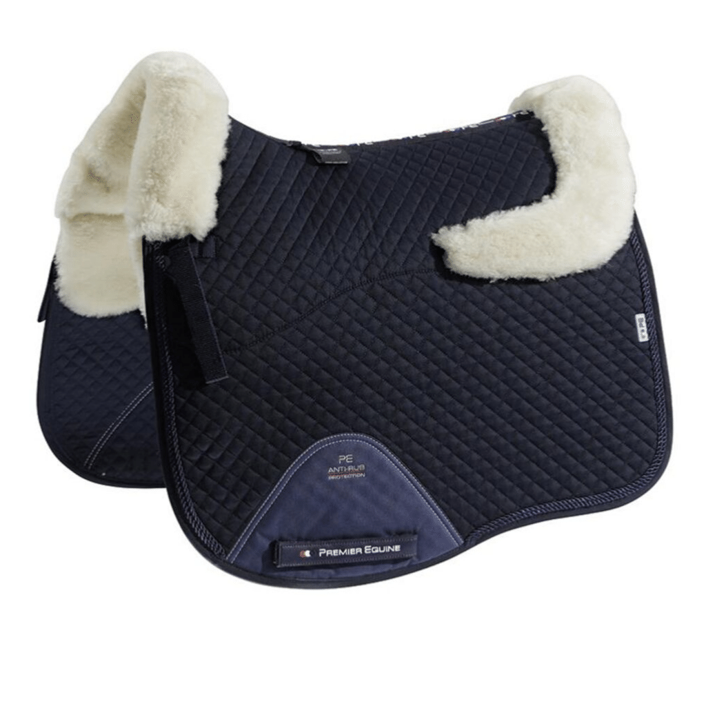 Premier_Equine_Merino_Dressage_Saddle_Cloth_Navy_Natural