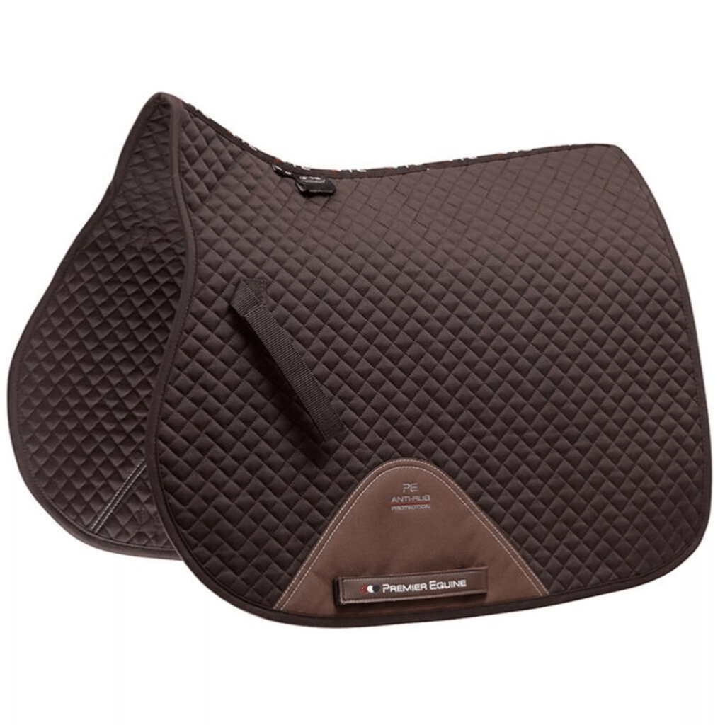 Premier_Equine_Plain_All_Purpose_Saddle_Pad_Brown