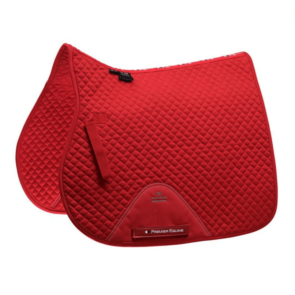 Premier_Equine_Plain_All_Purpose_Saddle_Pad_Red