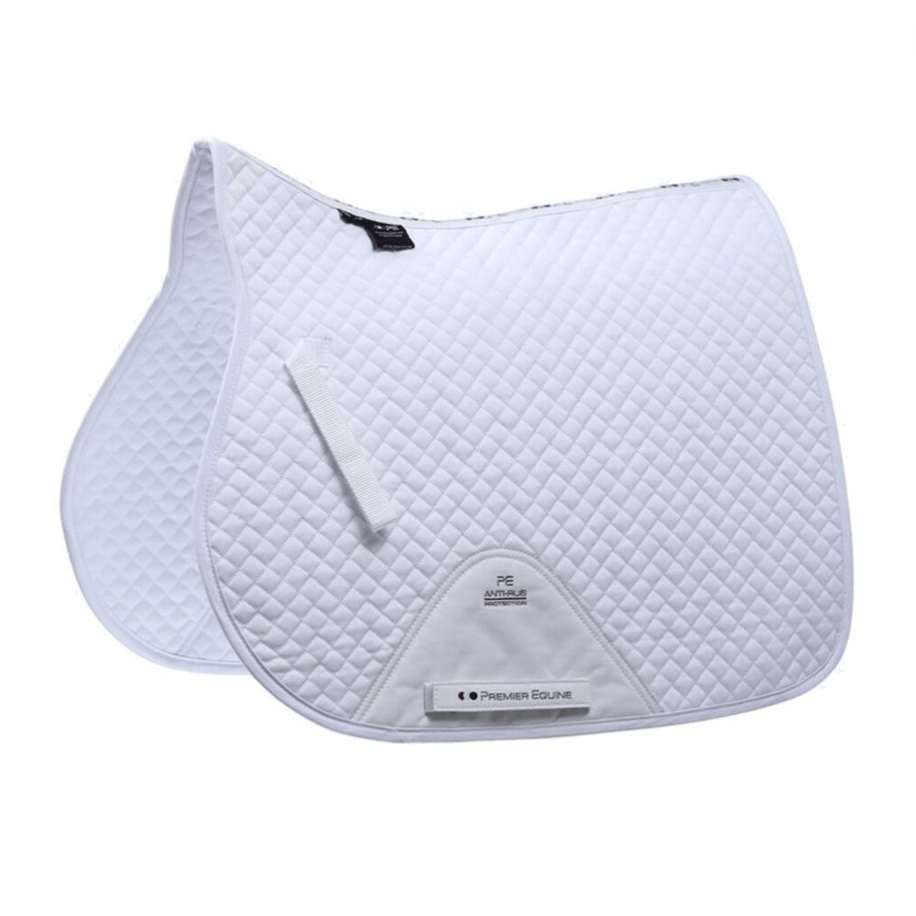 Premier_Equine_Plain_All_Purpose_Saddle_Pad_White