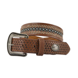Pure Western Kids Lockhart Belt - Dark Tan