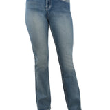Pure Western Womens Jemma Hi Waist Boot Cut Jean 32 Leg- Moonshine