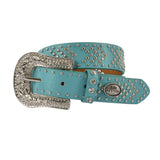 Pure Western Kids Marlo Belt - Turquoise